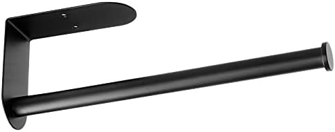 Black Paper Towel Holder Under Cabinet, OBODING, Self Adhesive or Drilling, Paper Towel Holder Wa... | Amazon (US)