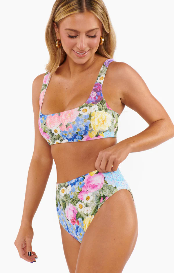 Sail Bottom ~ Flower Shop Rib Scrunch | Show Me Your Mumu