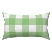 Spring Green 3" Buffalo Plaid | Spoonflower