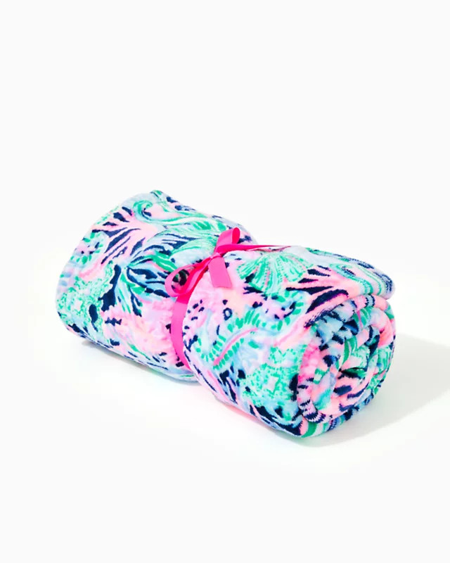 Paradise Fleece Blanket | Lilly Pulitzer