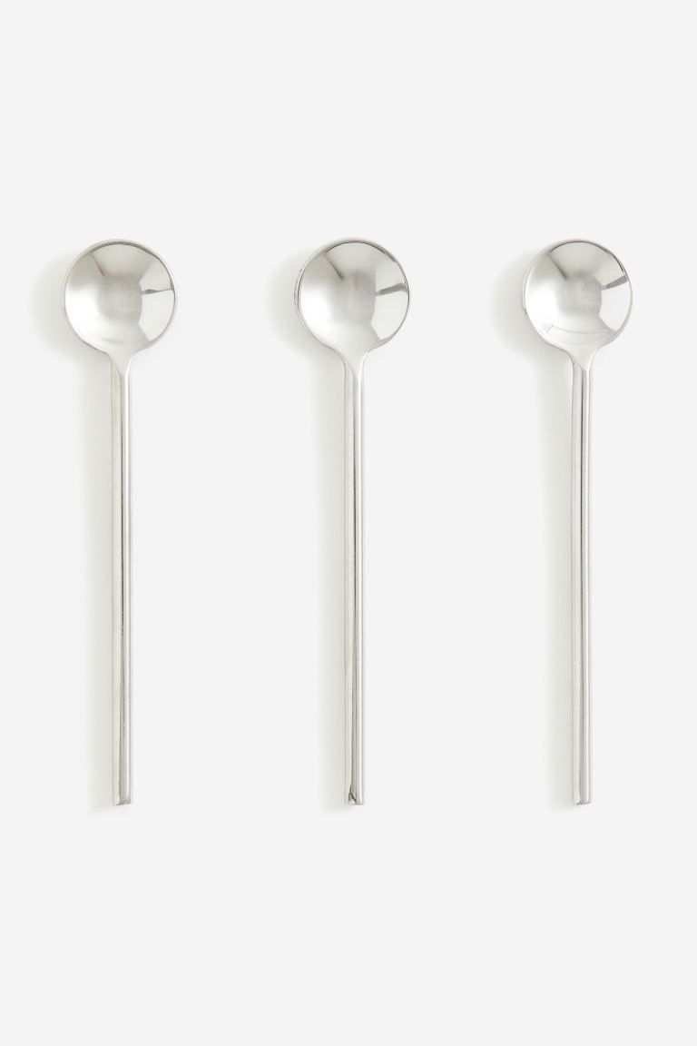 3-pack Spoons - Silver-colored - Home All | H&M US | H&M (US + CA)