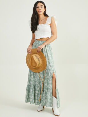 Eden Floral Maxi Skirt | Altar'd State