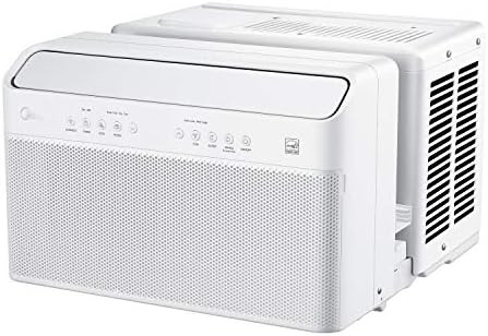 Midea 8,000 BTU U-Shaped Smart Inverter Window Air Conditioner–Cools Up to 350 Sq. Ft., Ultra Q... | Amazon (US)