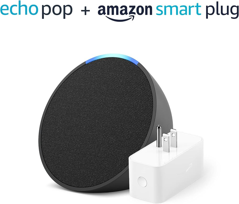 Echo Pop Charcoal with Amazon Smart Plug | Amazon (US)