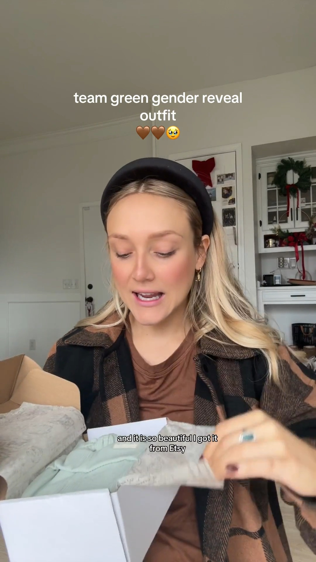 Babies reveal outfit 😭🥹

#LTKFamily #LTKBaby #LTKBump