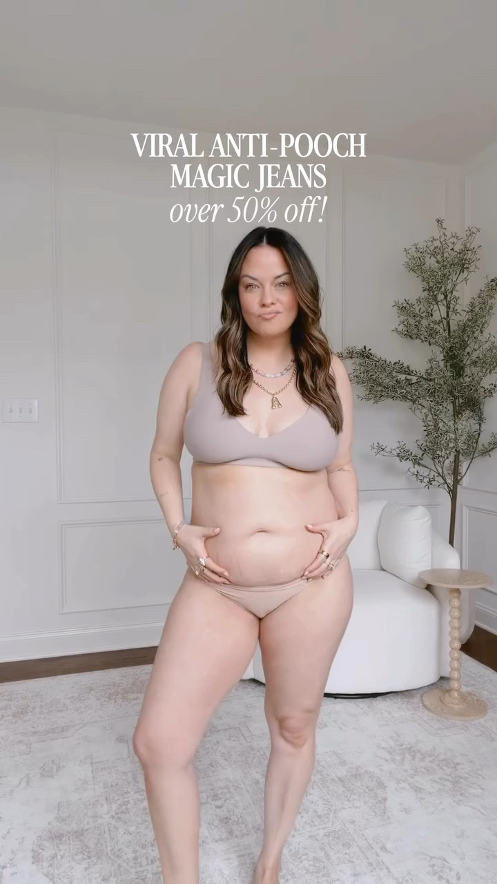 anti-pooch magic jeans over 50% off right now ‼️🤌🏻🛍️ follow & use JEANS and I’ll send you the 🔗

#antipooch #antipoochjeans