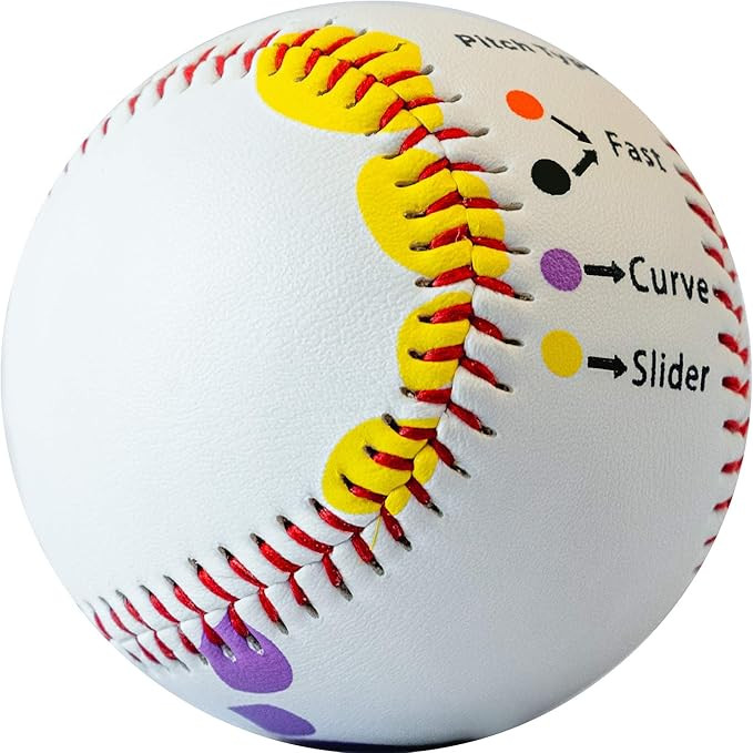 Baseball Pitching Trainer Ball Kit Bundle - Pitch Training Baseball with Detailed Grip Instructio... | Amazon (US)