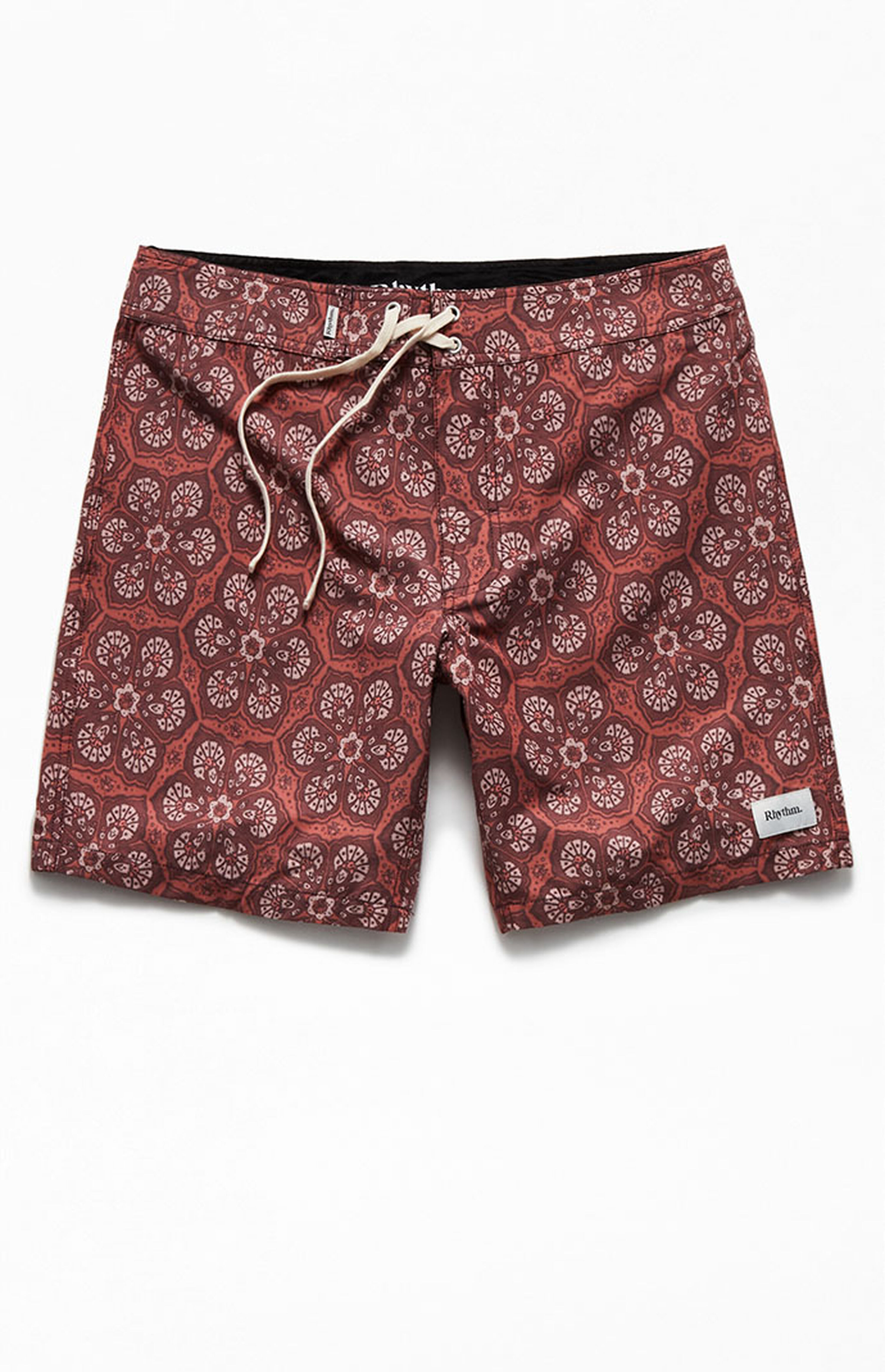 Rhythm Eco Rust Talavera 17" Boardshorts | PacSun
