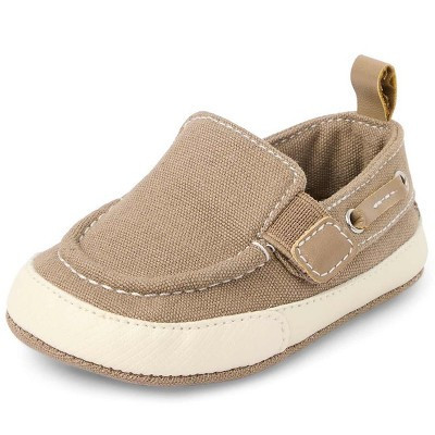 The Children's Place Baby Boys Boat Shoes Tan 6-12 M | Target