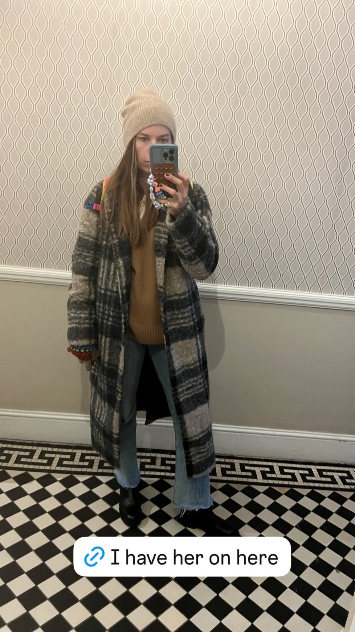 Oversized hoodie, distressed hoodie, marine layer, plaid coat, long winter coat, cool girl style, clog style, mom style, cool girl aesthetic #LTKStyleTip 

#LTKHoliday #LTKTravel #LTKCyberWeek