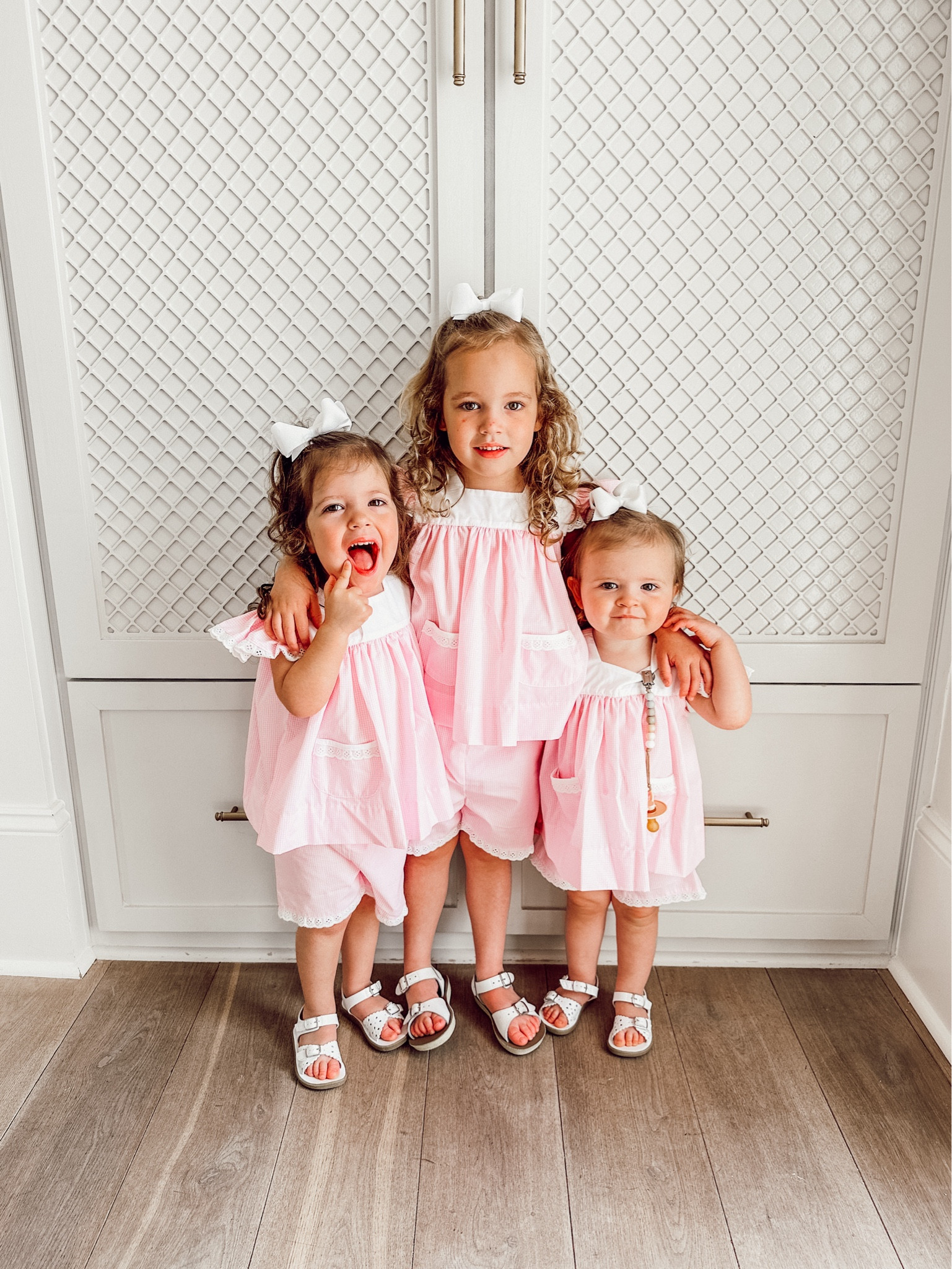 How cute are these girls🩷

They love wearing the same thing and matching each other🥰

Little girl outfits, spring outfits for kids, little girl bows, little girls sandals🩷

#LTKBaby #LTKKids #LTKFindsUnder50