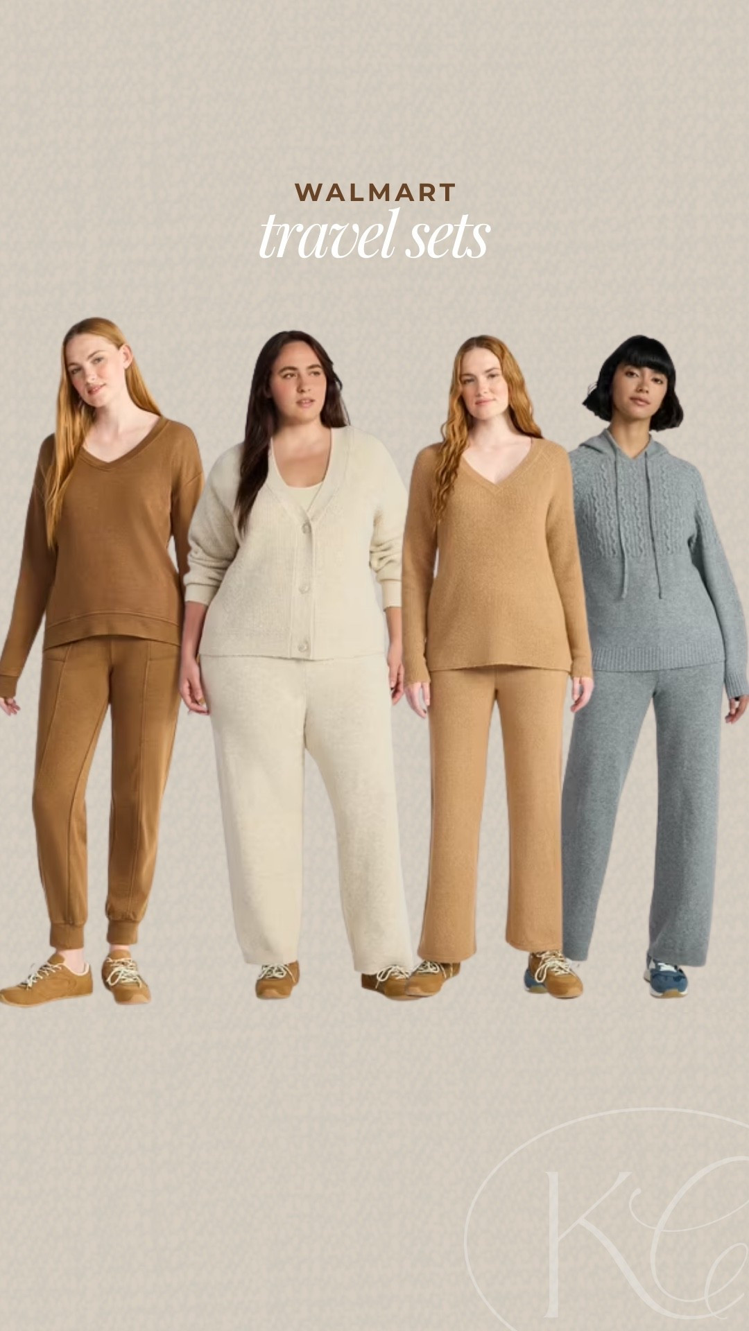 Walmart travel sets I'm loving. These are so soft and perfect for a road trip or day at the airport. 

#LTKHoliday #LTKSeasonal #LTKTravel