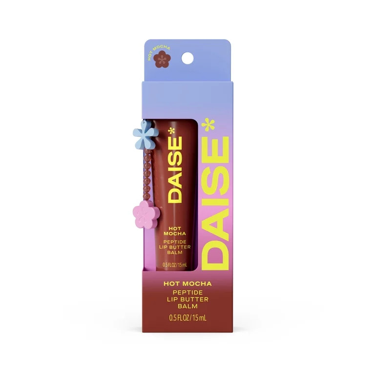 DAISE Peptide Lip Butter Balm in Hot Mocha, Lightly Tinted, 15 ml | Walmart (US)