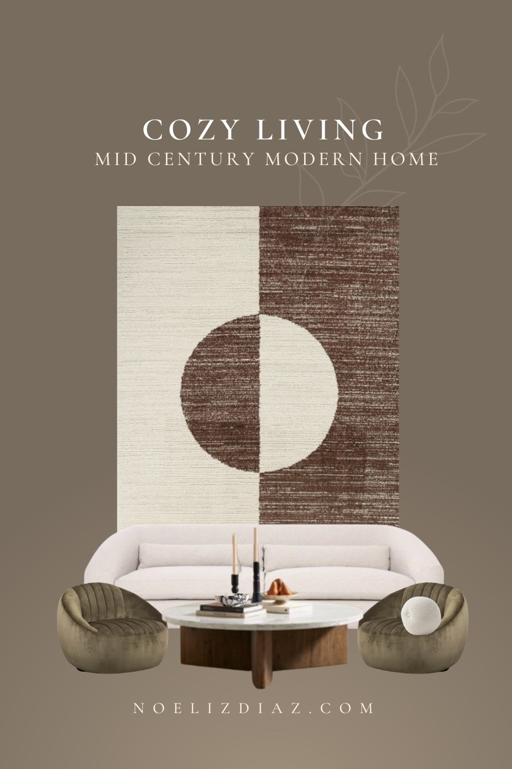 Mid century living room design ideas! #interiors #designer #miscentury #home #homedecor #neutrals

#LTKgrwm #LTKHome #LTKMens