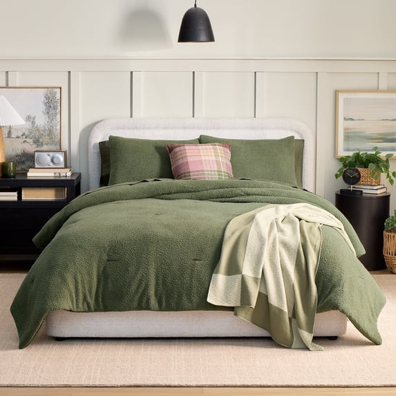Better Homes & Gardens 3-Piece Cypress Tree Cozy Knit Comforter Set, King | Walmart (US)