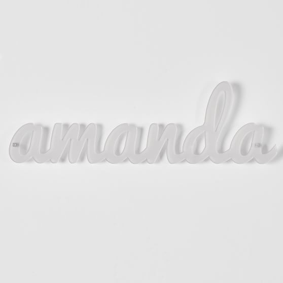 Acrylic Name Decor | Pottery Barn Teen