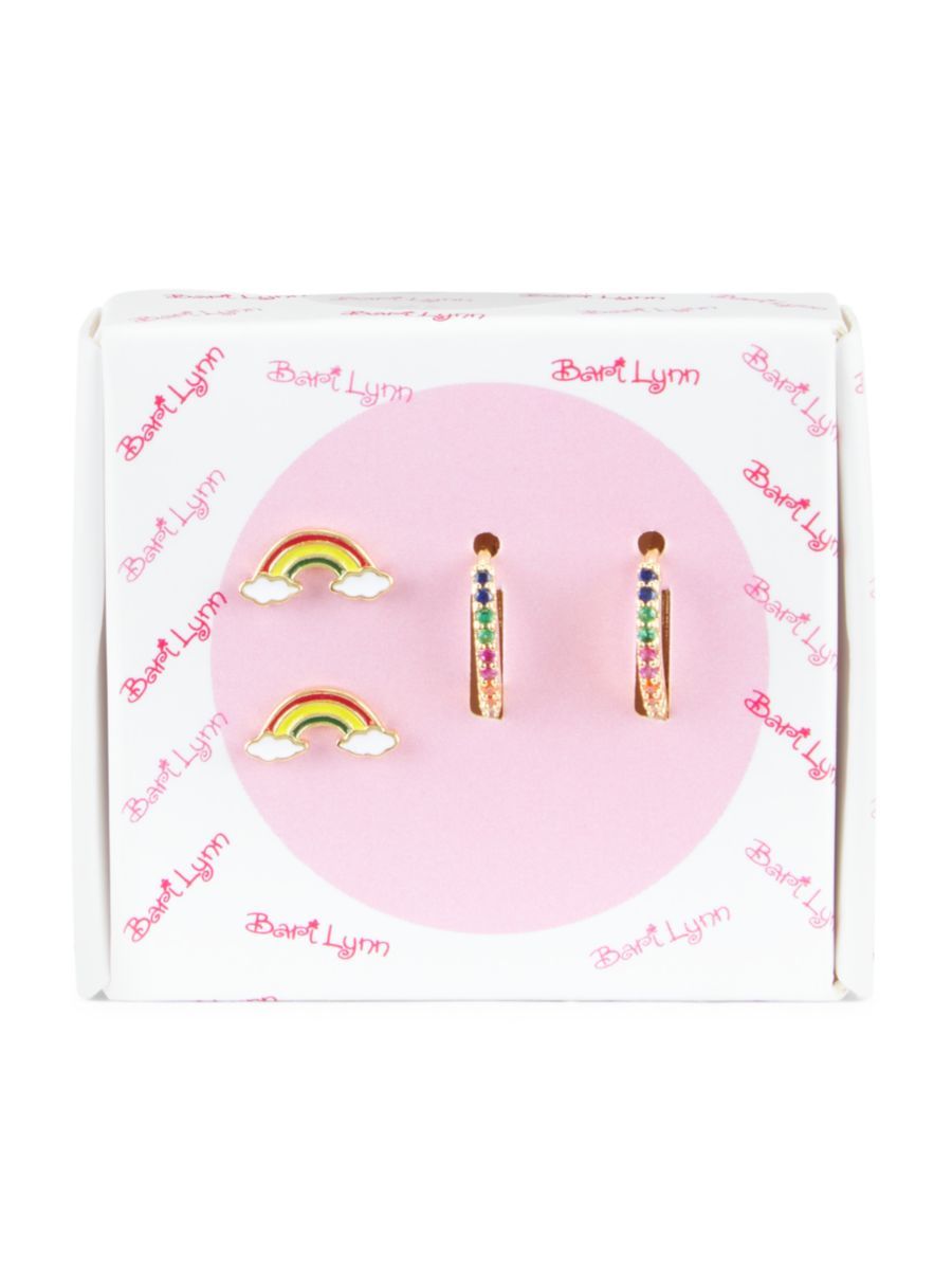 2-Pack Crystal Rainbow Earrings | Saks Fifth Avenue