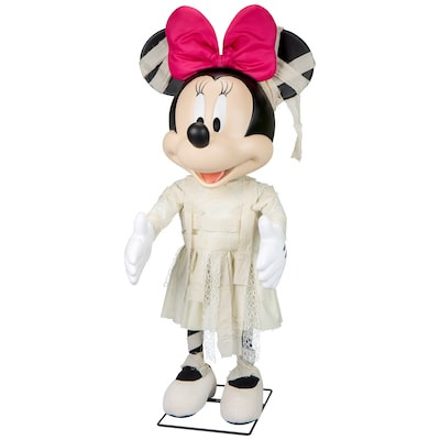 Disney 4-ft Motion Activated Minnie Mouse Mummy Halloween Animatronic | Lowe's