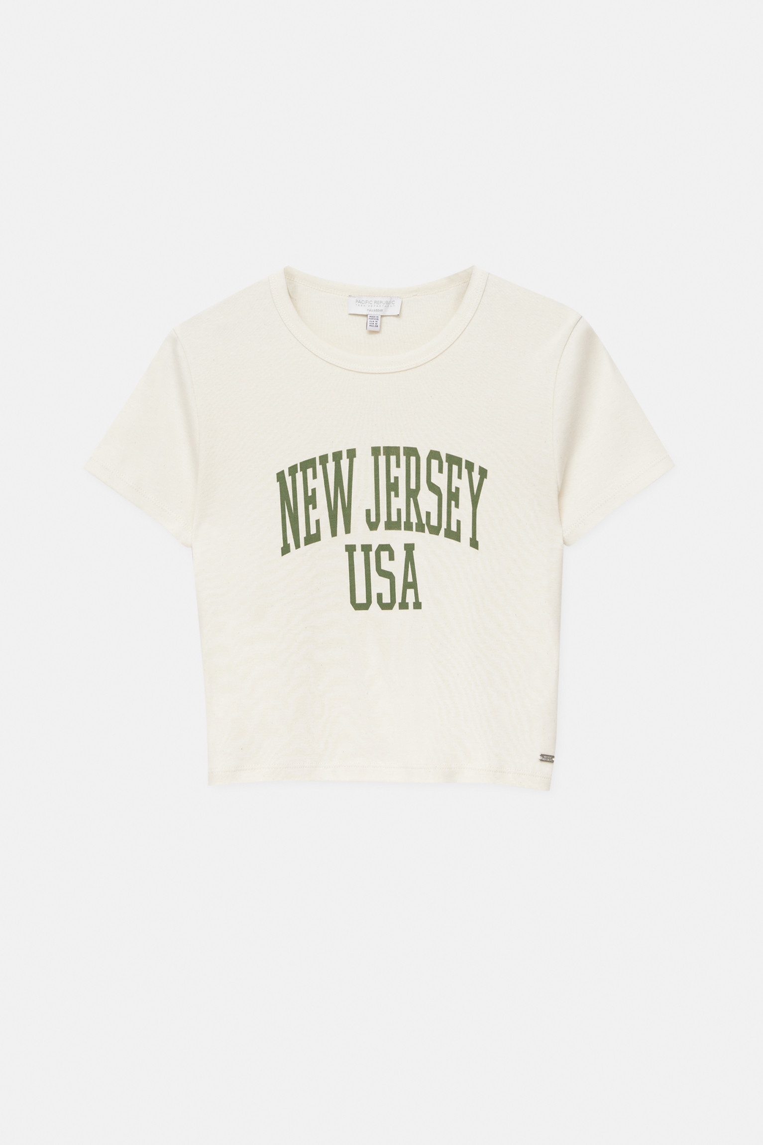 Short sleeve New Jersey T-shirt | PULL and BEAR UK