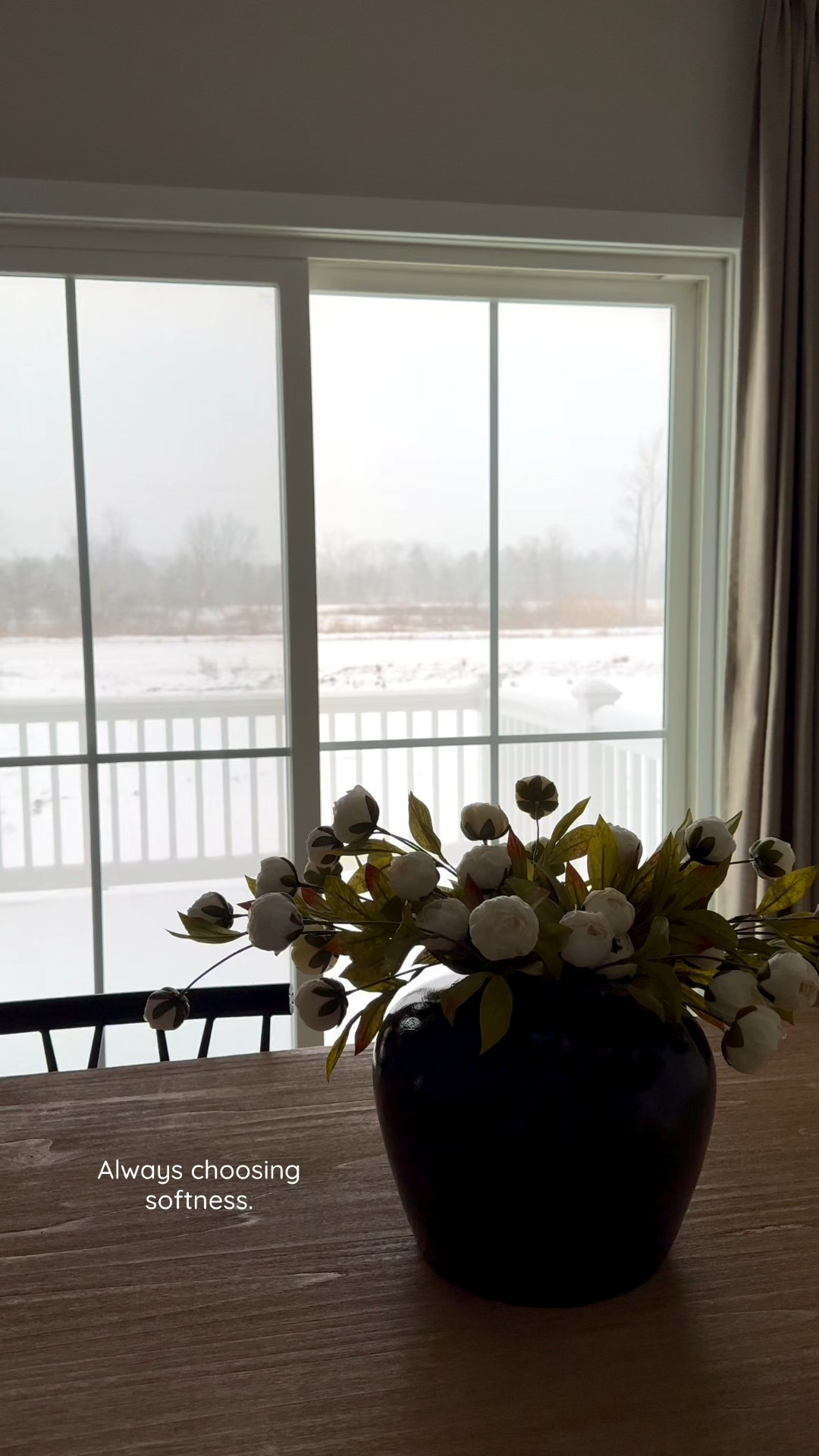 Cream peony stems, Toscana dining table, pottery barn dining table, dining room decor, spring stems, spring florals, charcoal vase, black chair 

#LTKSaleAlert #LTKHome #LTKSeasonal