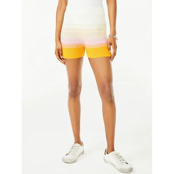 Scoop Women's Ombre Jersey Knit Shorts | Walmart (US)