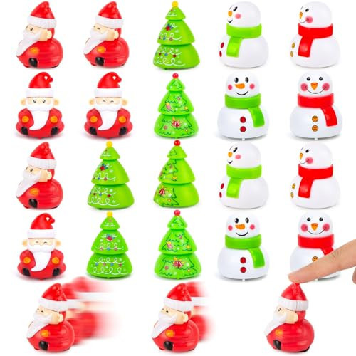 3 otters 20PCS Christmas Wind Up Toys, Christmas Stocking Stuffers Pull Back Cars, Mini Race Car Toys for Kids Xmas Goodie Bag Fillers, Party Favors Classroom Prizes Birthday Gifts | Amazon (US)