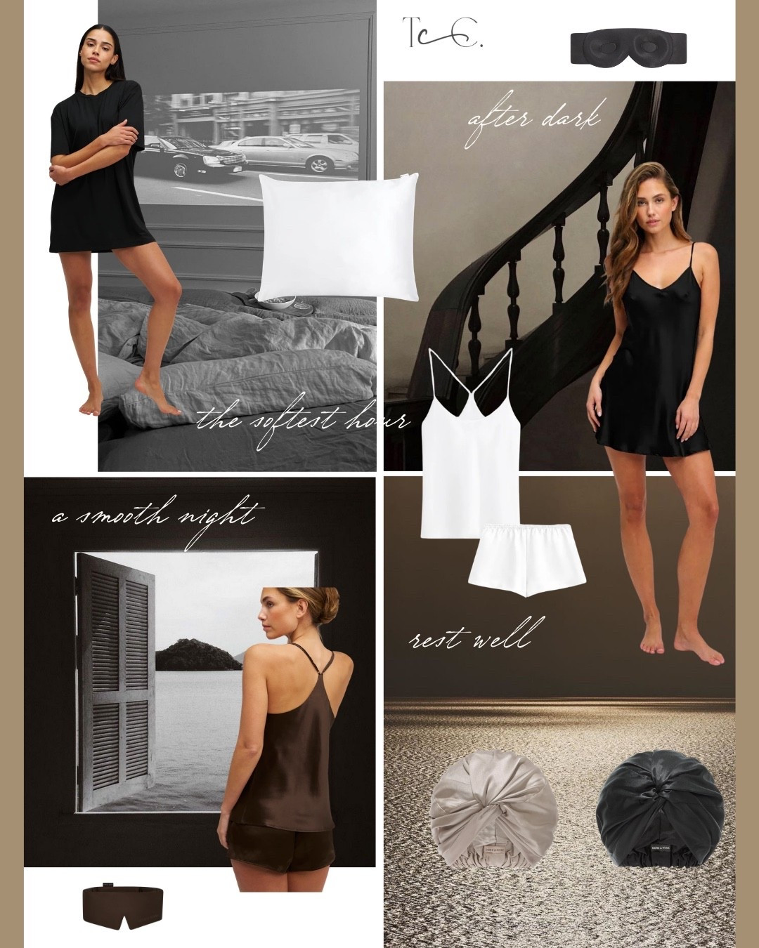 Issue 05. The silk edit

Pajamas 
Silk
Evening rituals 
Nightwear 
Nighties 
Pajama sets

#LTKselfcare #LTKmorningroutine #LTKSaleAlert
