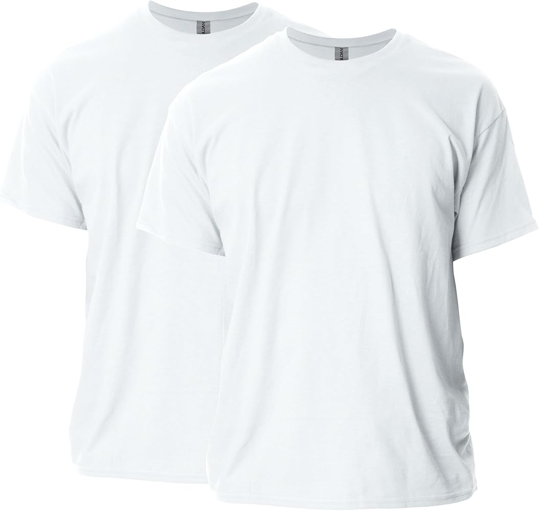 Gildan Unisex Adult Ultra Cotton T-Shirt, Style G2000, Multipack | Amazon (US)