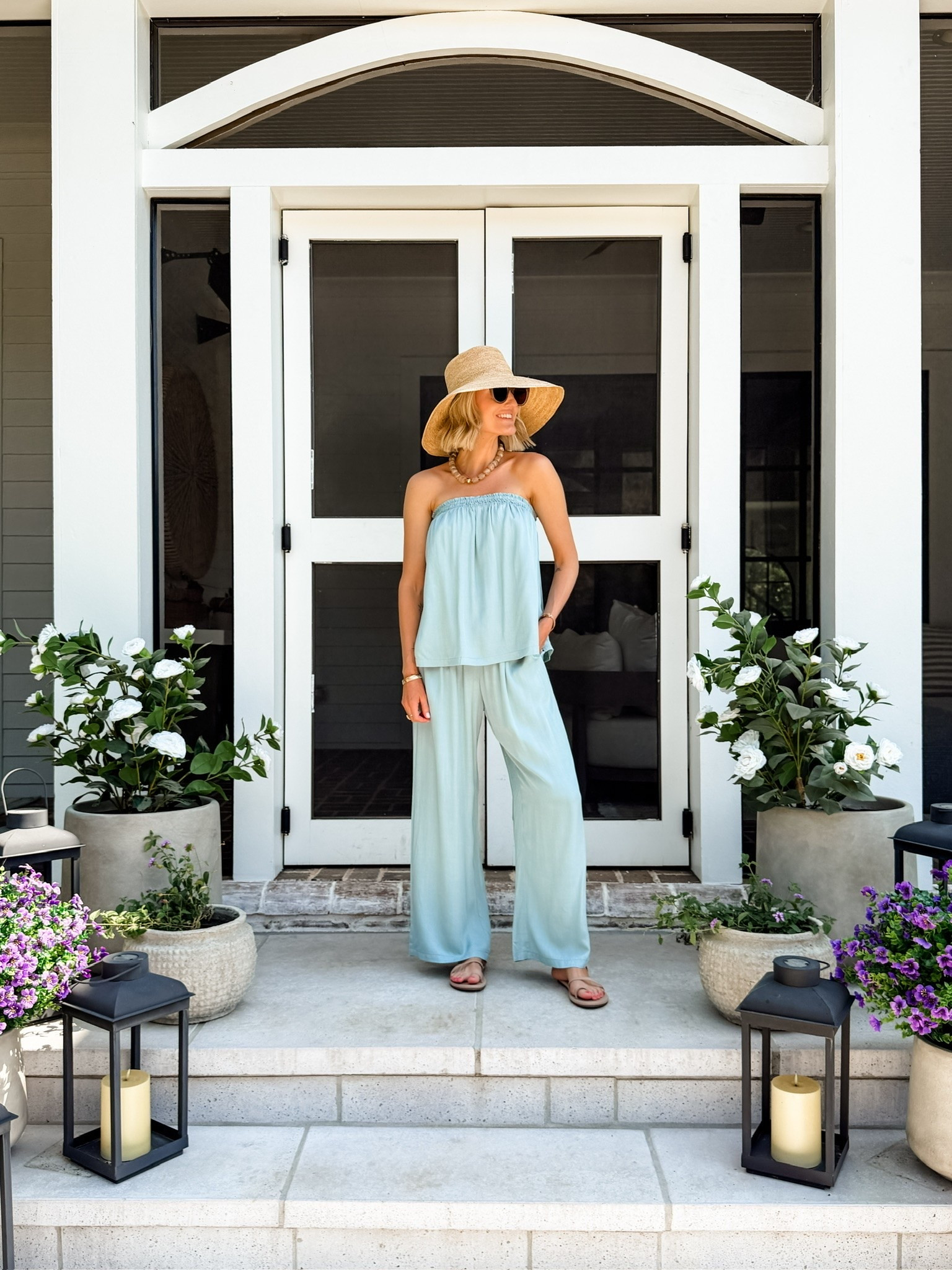 This matching set is such an easy throw & go look to keep you chic this season 💕 wearing S.

Loverly Grey, Amazon find, Amazon fashion, matching set, summer fashion, summer outfit ideas

#LTKootd #LTKSeasonal