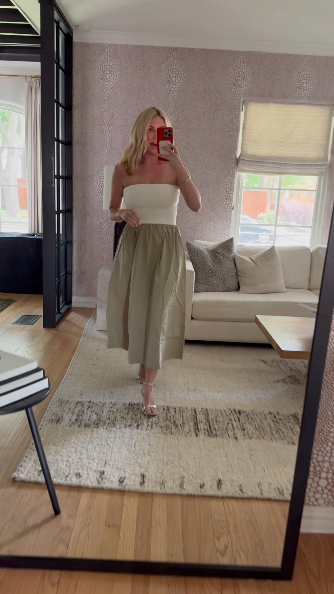 Such a great neutral dress that can be dressed up or down! It runs a little big, I went down 1 size.

#LTKSeasonal #LTKStyleTip