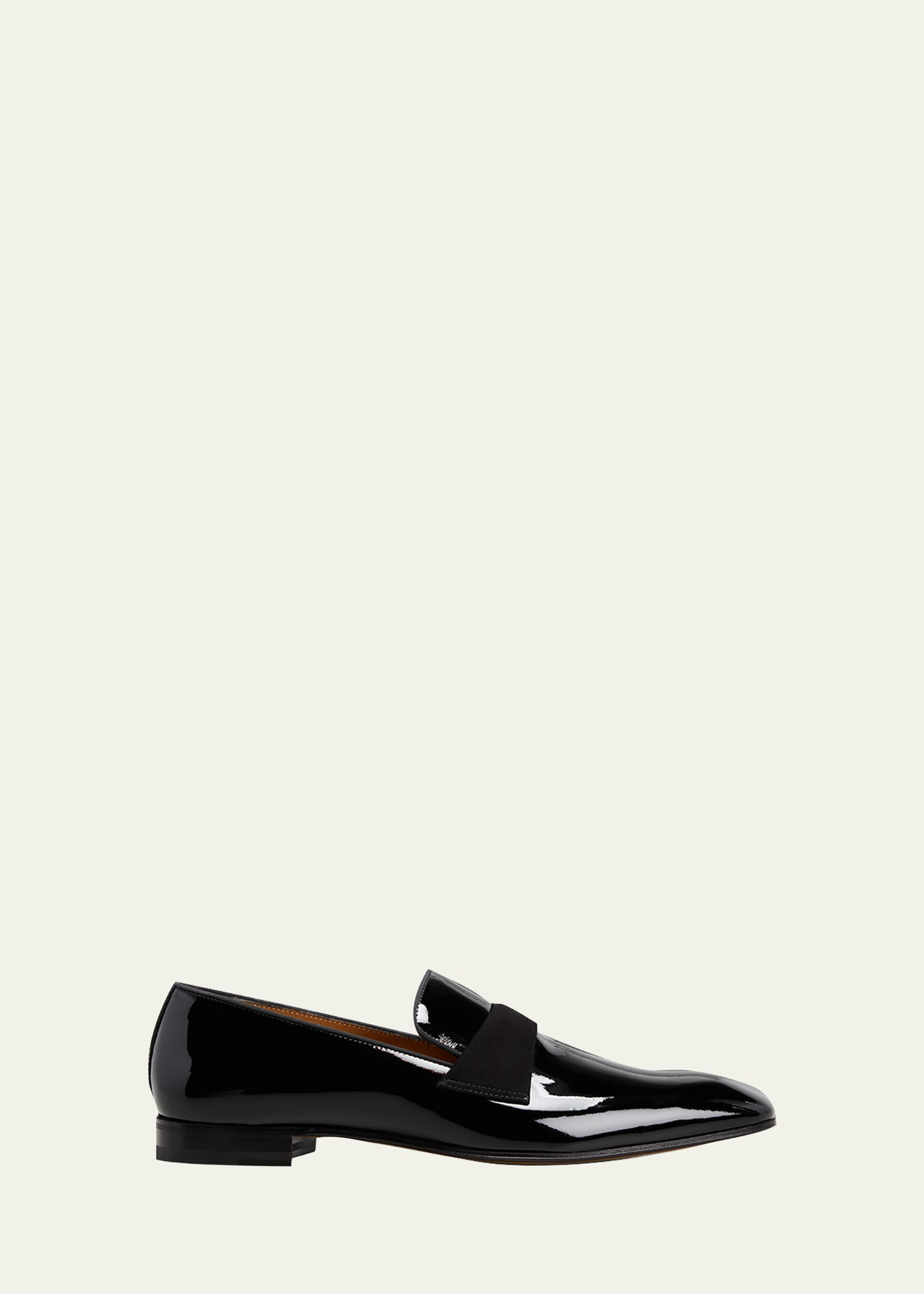 Men's Heron Patent Leather Loafers | Bergdorf Goodman