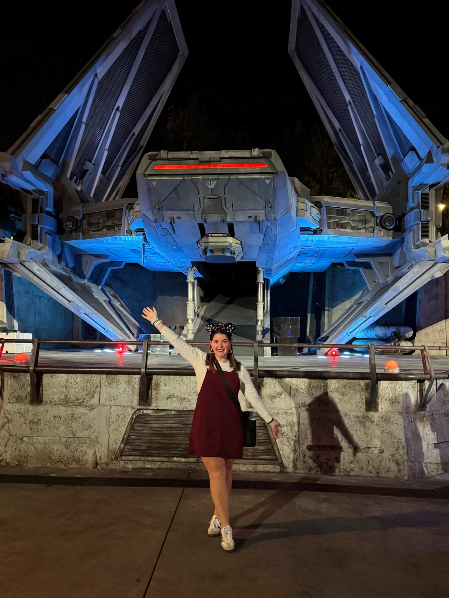 I wore this look to the Jollywood Nights during the holidays and it turned out to be the cutest look! The dress is from Amazon, it is corduroy, comes in several color options and it is currently on sale for $29.99! There is also a coupon you can click to get an additional 6% off! 

#LTKFindsUnder50 #LTKStyleTip #LTKSaleAlert