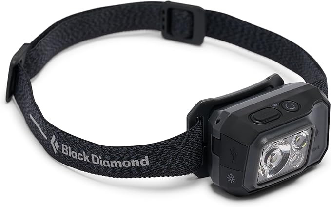 BLACK DIAMOND Storm 500-R Rechargeable LED Headlamp (Graphite) - Waterproof and Dimmable Headlamp... | Amazon (US)