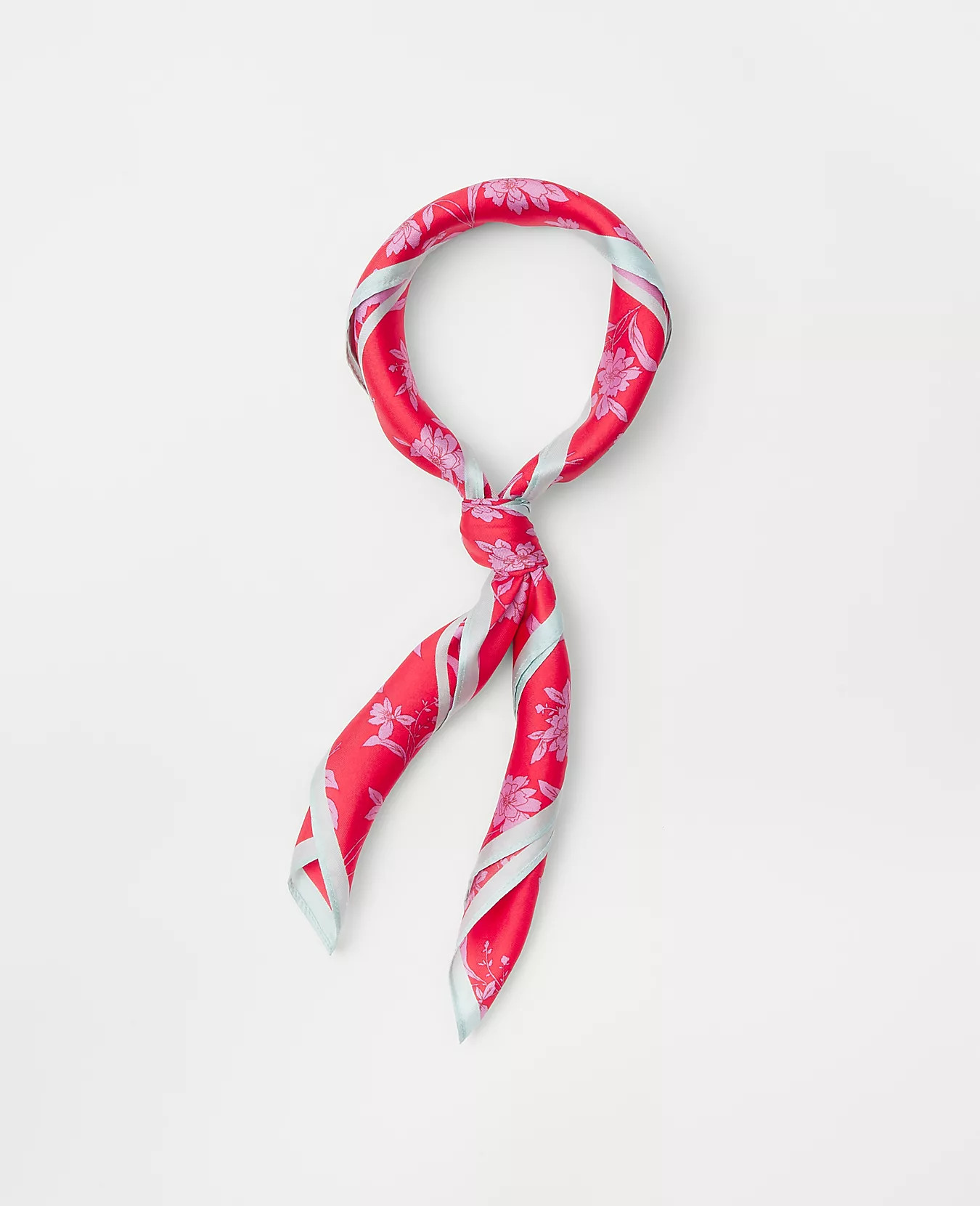 Floral Silk Little Scarf | Ann Taylor (US)