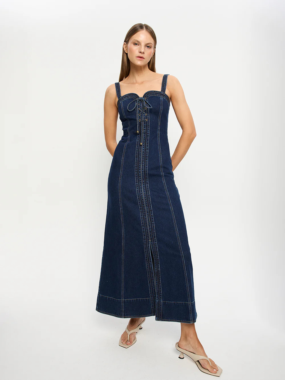 Joelle Denim Dress | Kivari (AU/NZ)