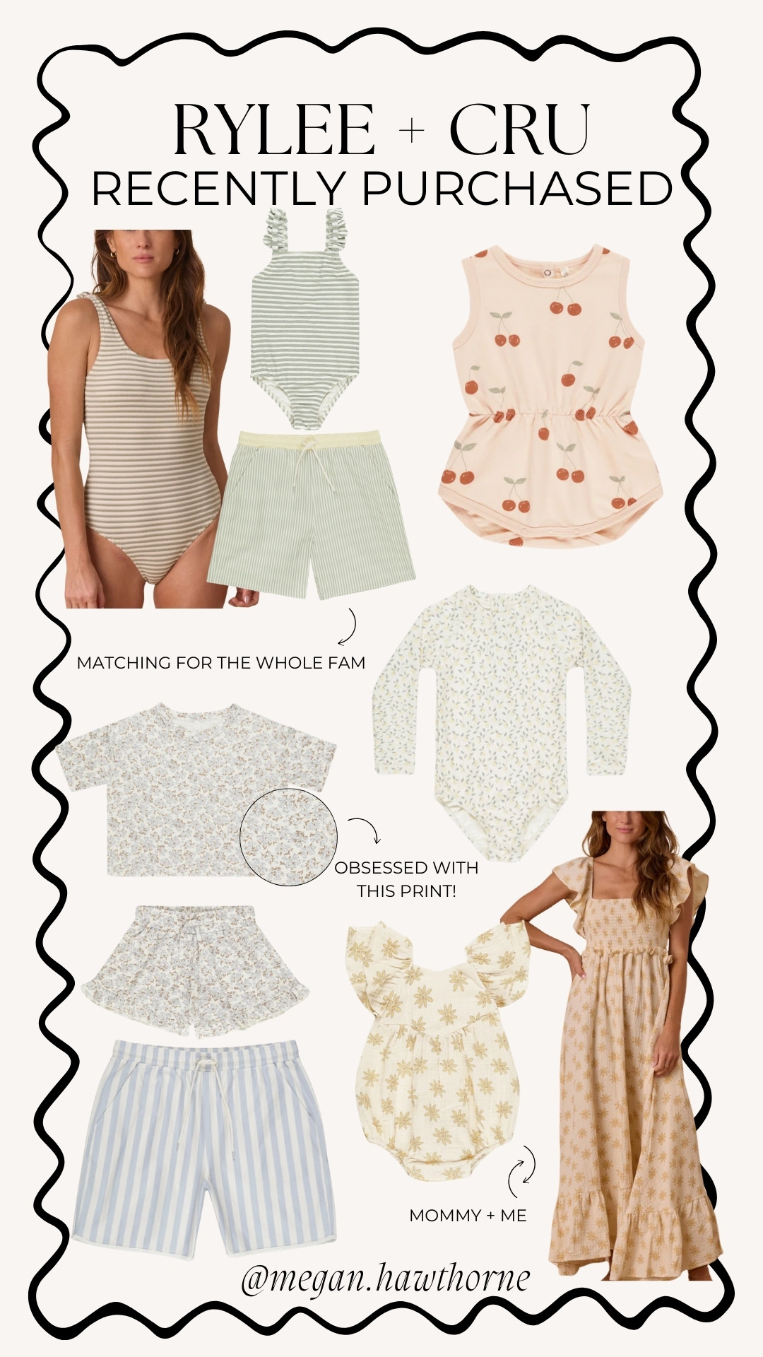 Rylee + Cru recently purchased for our spring break vacation! Obsessed with the family matching swim!  

 #LTKSeasonal #LTKSwim #LTKBaby