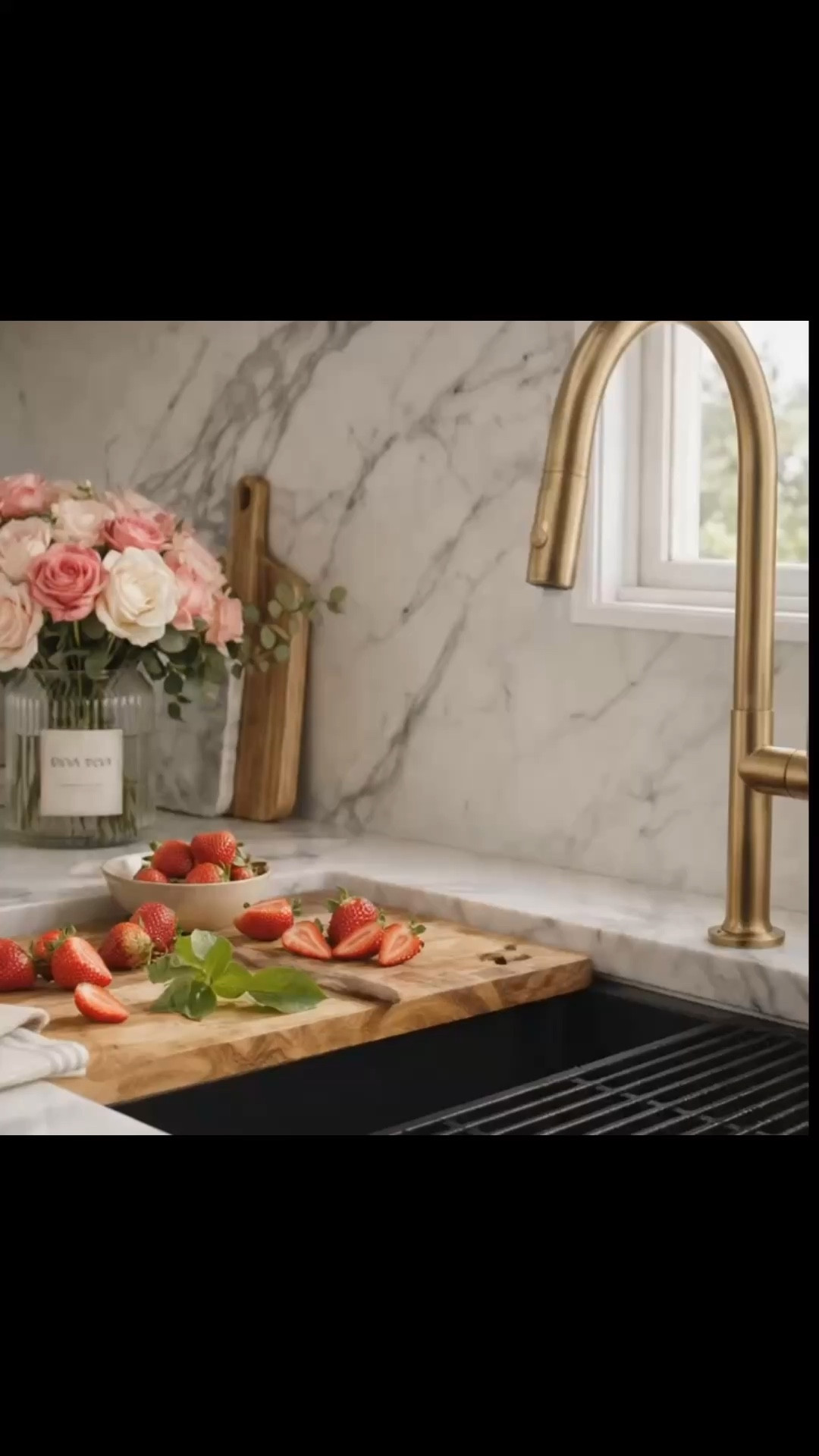 Kitchen moments just feel different when everything actually works beautifully together.
A well-designed kitchen workstation sink paired with a semi-pro kitchen faucet turns everyday prep into something effortless and elevated.

From rinsing fresh fruit to switching between a gentle stream and spray, it’s those small, functional details that quietly upgrade your entire space — while still keeping that soft, relaxed kitchen mood.

This is the kind of setup that makes you want to slow down and actually enjoy your kitchen again.

#kitchen #kitchenworkstationsink #kitchensink #faucet #semiprofaucet #brassfaucet #kitchendesign #kitcheninspo #countertop #marble #backsplash #freshflowers #roses #strawberry #cuttingboard #homeupgrade #interiordesign #homedecor

#LTKHome #LTKSaleAlert #LTKFestival
