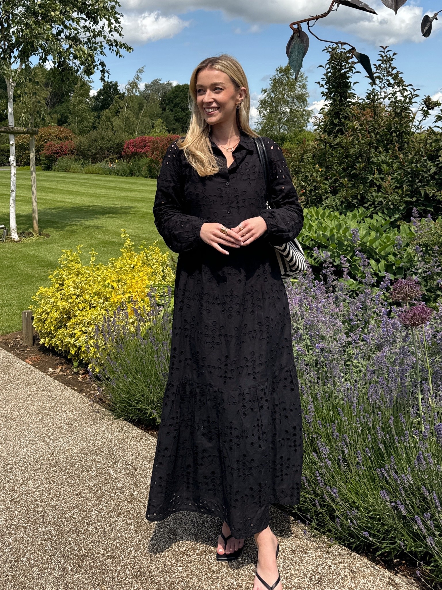 Tall friendly black broderie dress #tallfashion 

#LTKmodest #LTKsummer #LTKuk