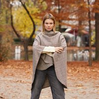 Irish Donegal Tweed Plaid Wrap/Shawl - Classic Glen Check Handcrafted One Size | Etsy (US)