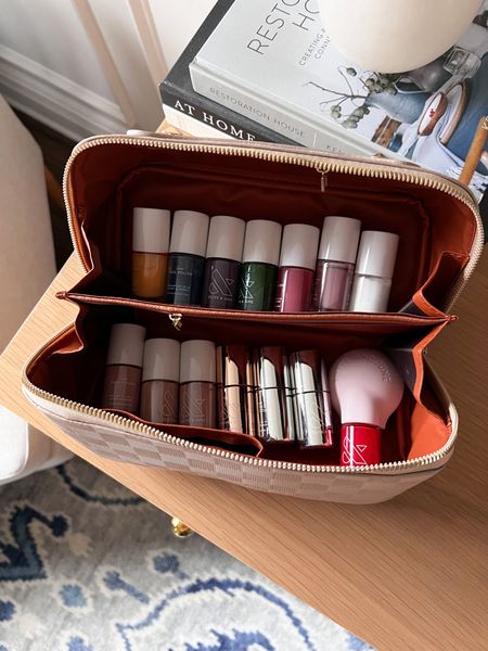 This makeup case is the best and it’s on sale today for under $17!! I own two. Super roomy, great for cosmetics, skincare or nail polish. Lots of colors! 

#LTKbeauty #LTKsalealert #LTKstyletip
