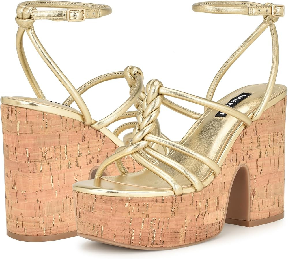 Nine West Women's Olander Wedge Sandal | Amazon (US)