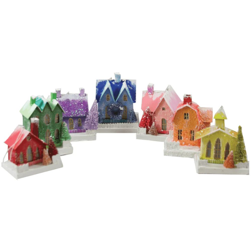 Mini Spectrum Holiday House - 7 Color Options | Shop Sweet Lulu