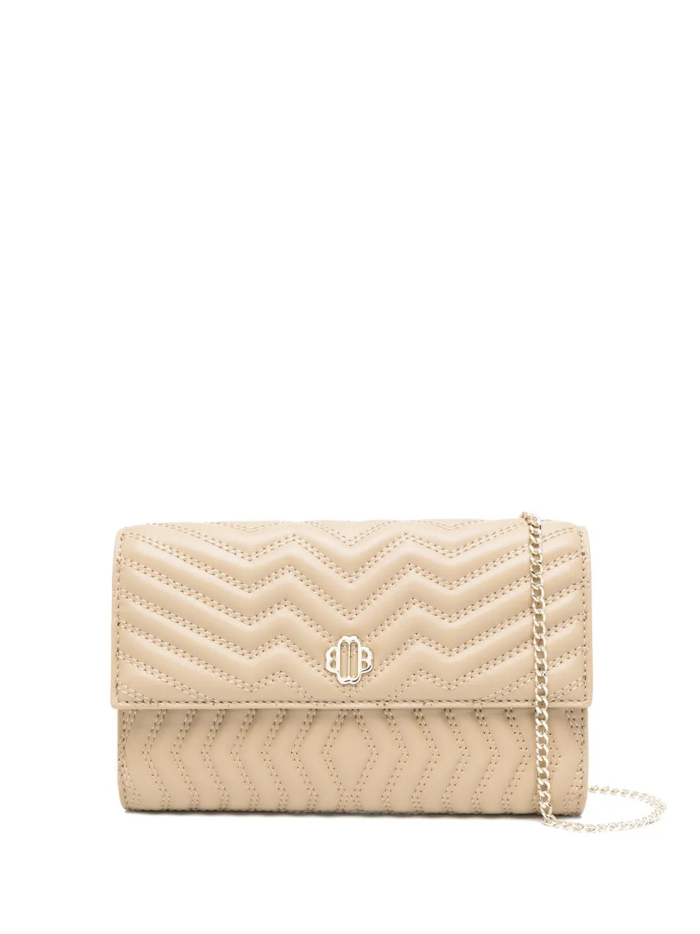 Maje Clover Quilted Clutch Bag - Farfetch | Farfetch Global