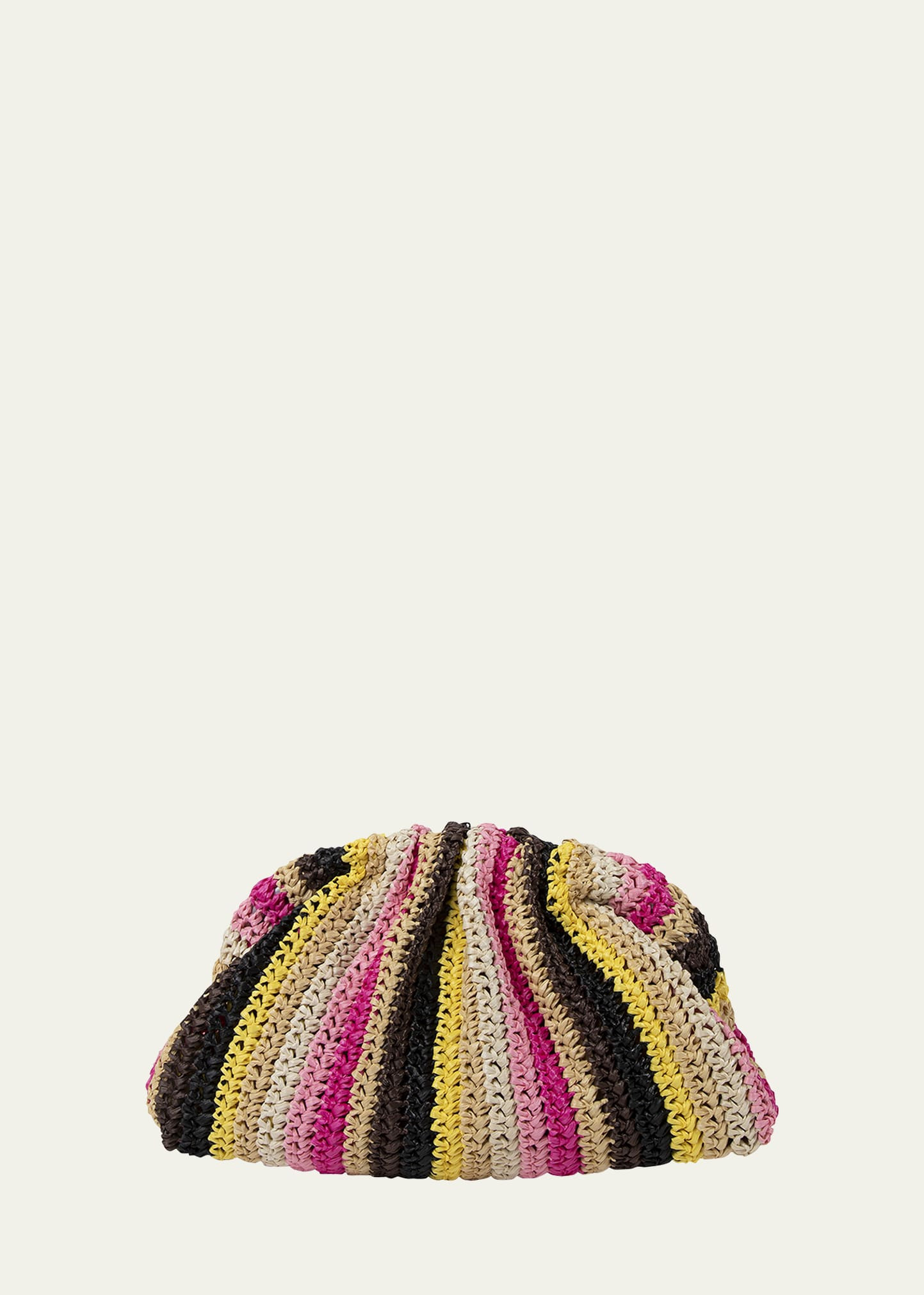 Maria La Rosa Game Crochet Clutch Bag with Chain Strap | Bergdorf Goodman