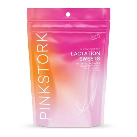 Pink Stork Lactation Sweets: Lactation Supplement to Support Breast Milk Production + Supply Fenugre | Walmart (US)