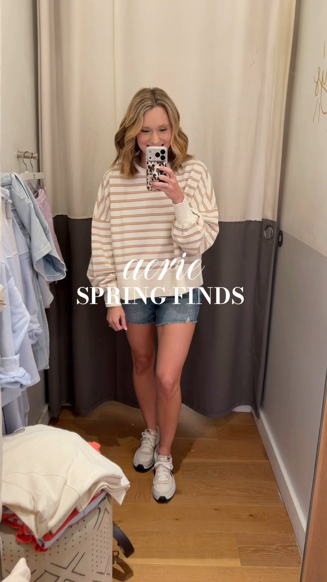 For some reason, trips to Aerie are so peaceful and just refill my cup💕… I’m pretty sure it’s because everything is always so cute and cozy. Too bad it typically leaves my wallet empty 😂 (but so so worth every penny!)

COMMENT “shop” for the links to these spring Aerie favorites. 

#cozyoutfits #aerie 

#LTKSaleAlert #LTKootd