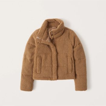 Sherpa Mini Puffer | Abercrombie & Fitch (US)