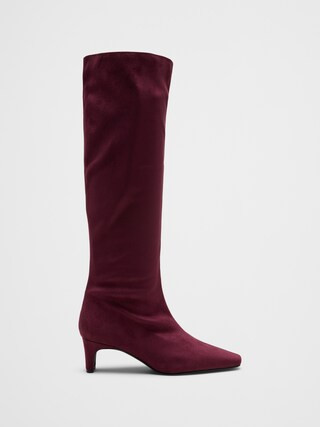Vegan Leather Tall Slouch Boot | Banana Republic Factory