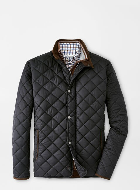 Suffolk Quilted Travel Coat | Peter Millar