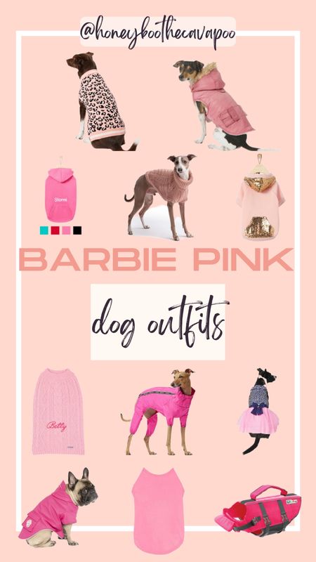 Barbie pink outfits perfect for your dog to feel stylish in 💕

#LTKFind #LTKSeasonal #LTKfamily